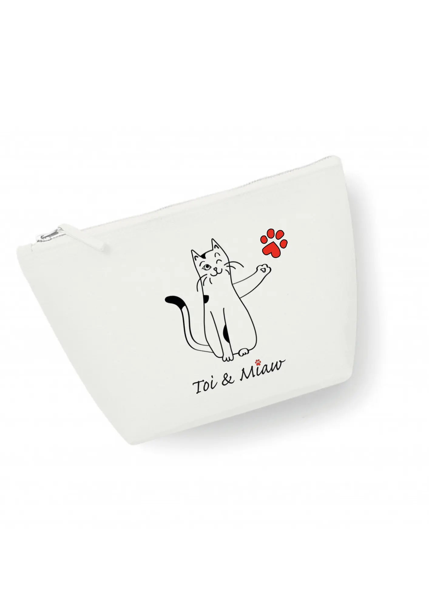 Petite pochette "Surprisedebout" Toi & Miaw