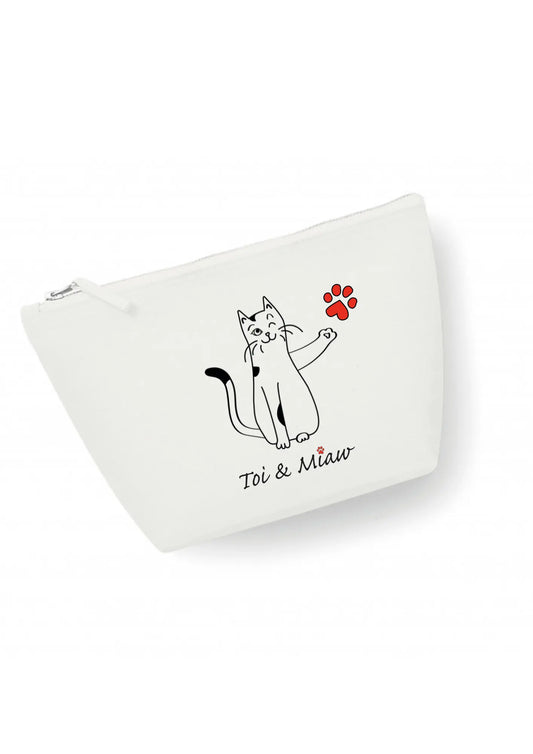 Petite pochette "Surprisedebout" Toi & Miaw