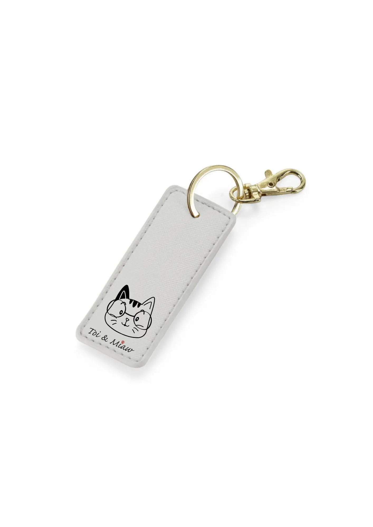 Porte-Clés "Spykelunette" Toi & Miaw