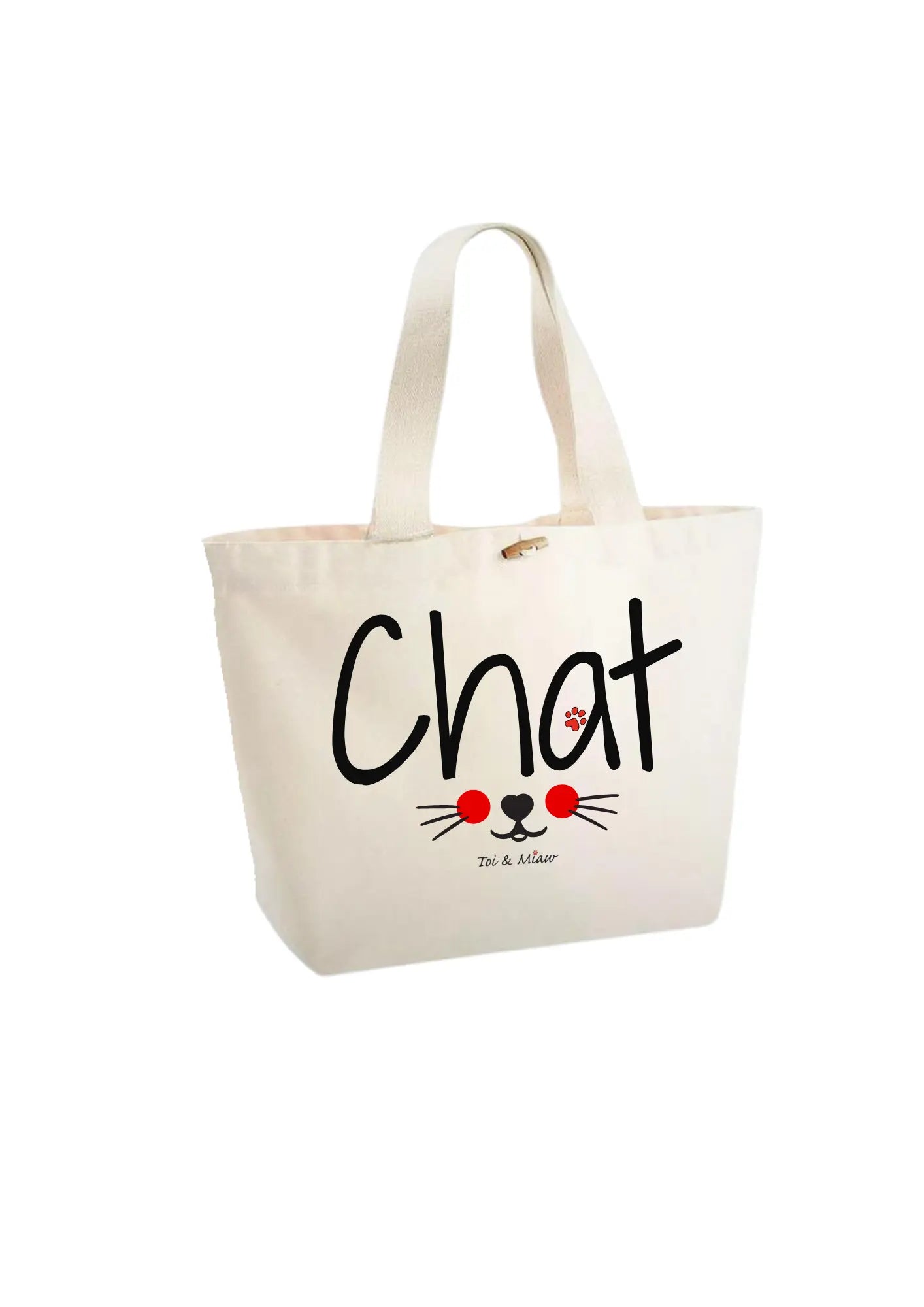 Sac Cabas "Chat" Toi & Miaw