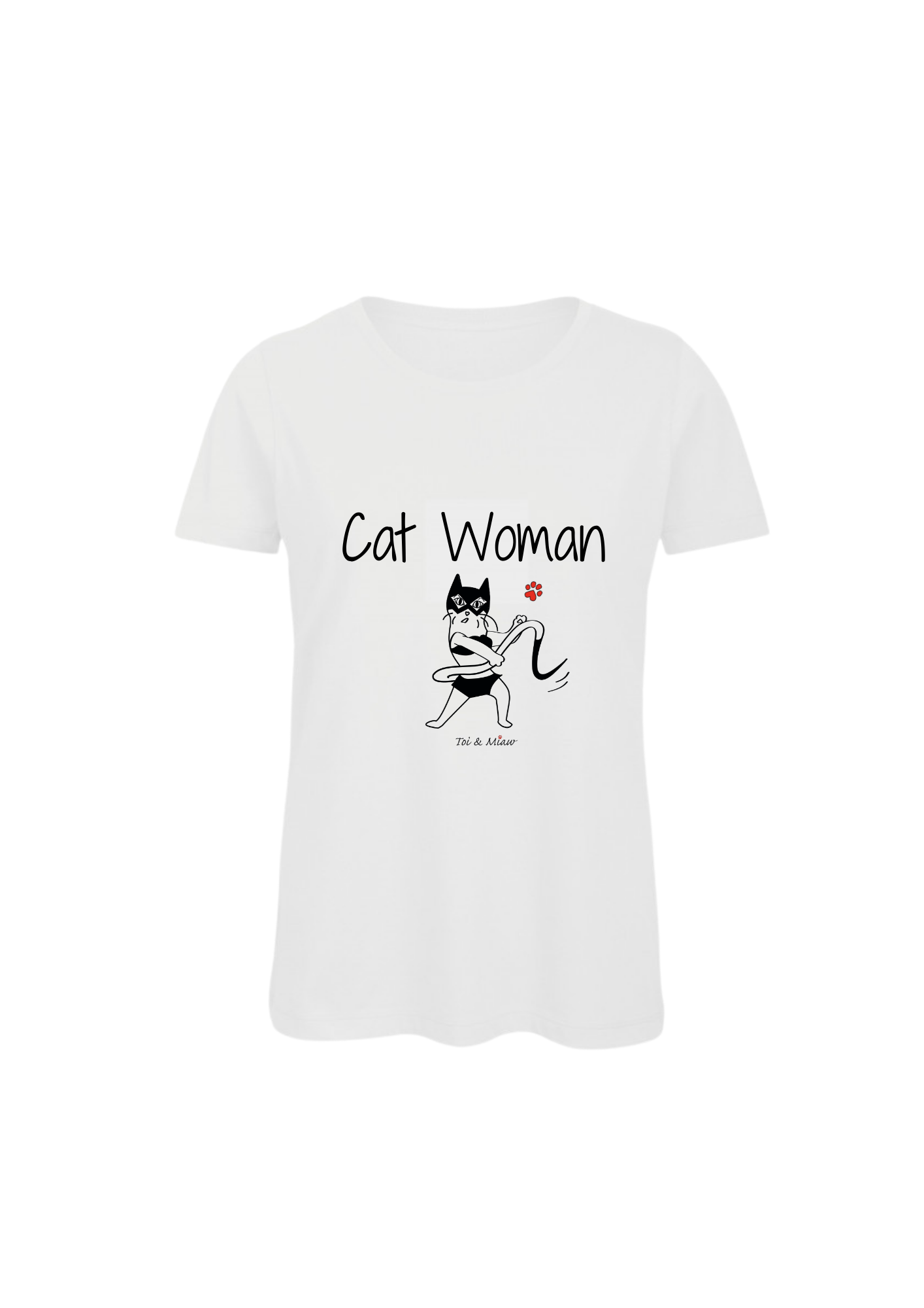 Tee-shirt Femme "Cat' Woman" Toi & Miaw