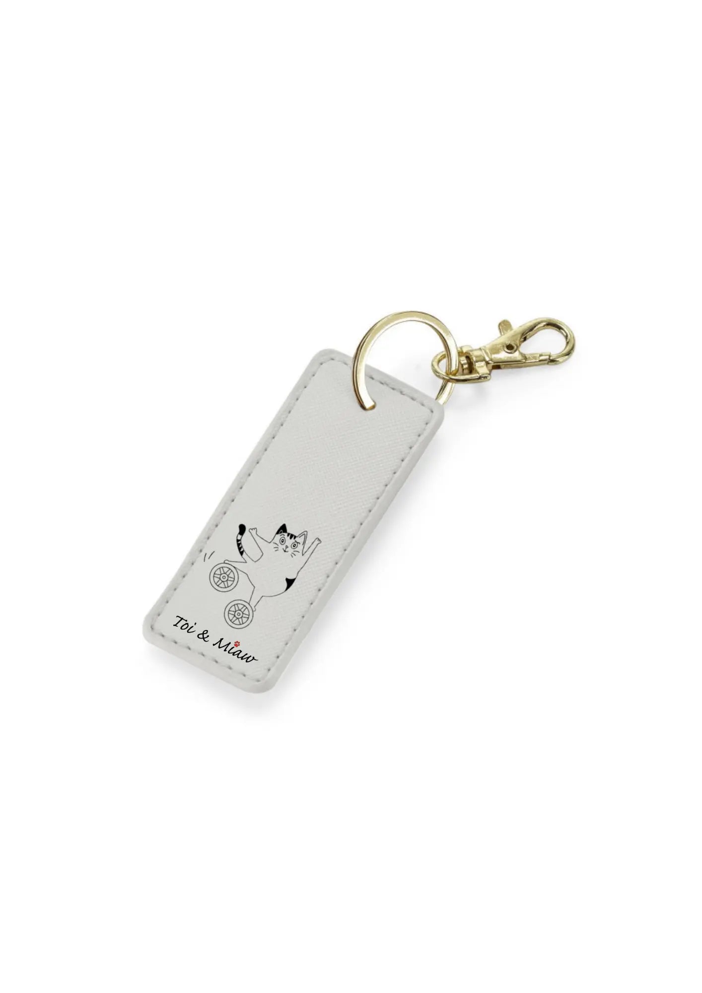 Porte-Clés "Chat'roule" Toi & Miaw