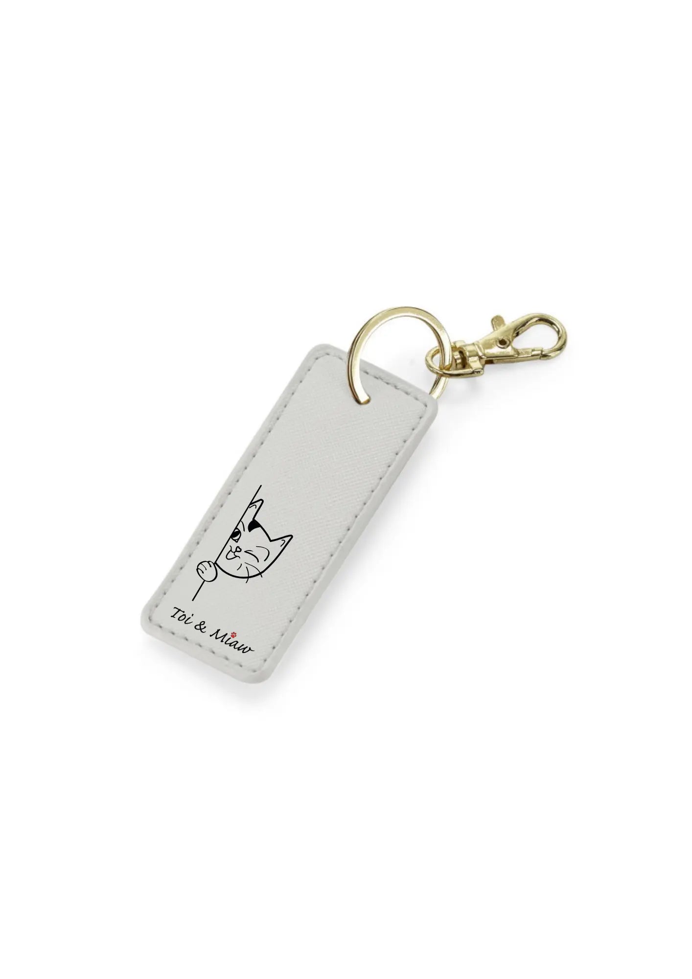 Porte-Clés "Têtesurprise" Toi & Miaw