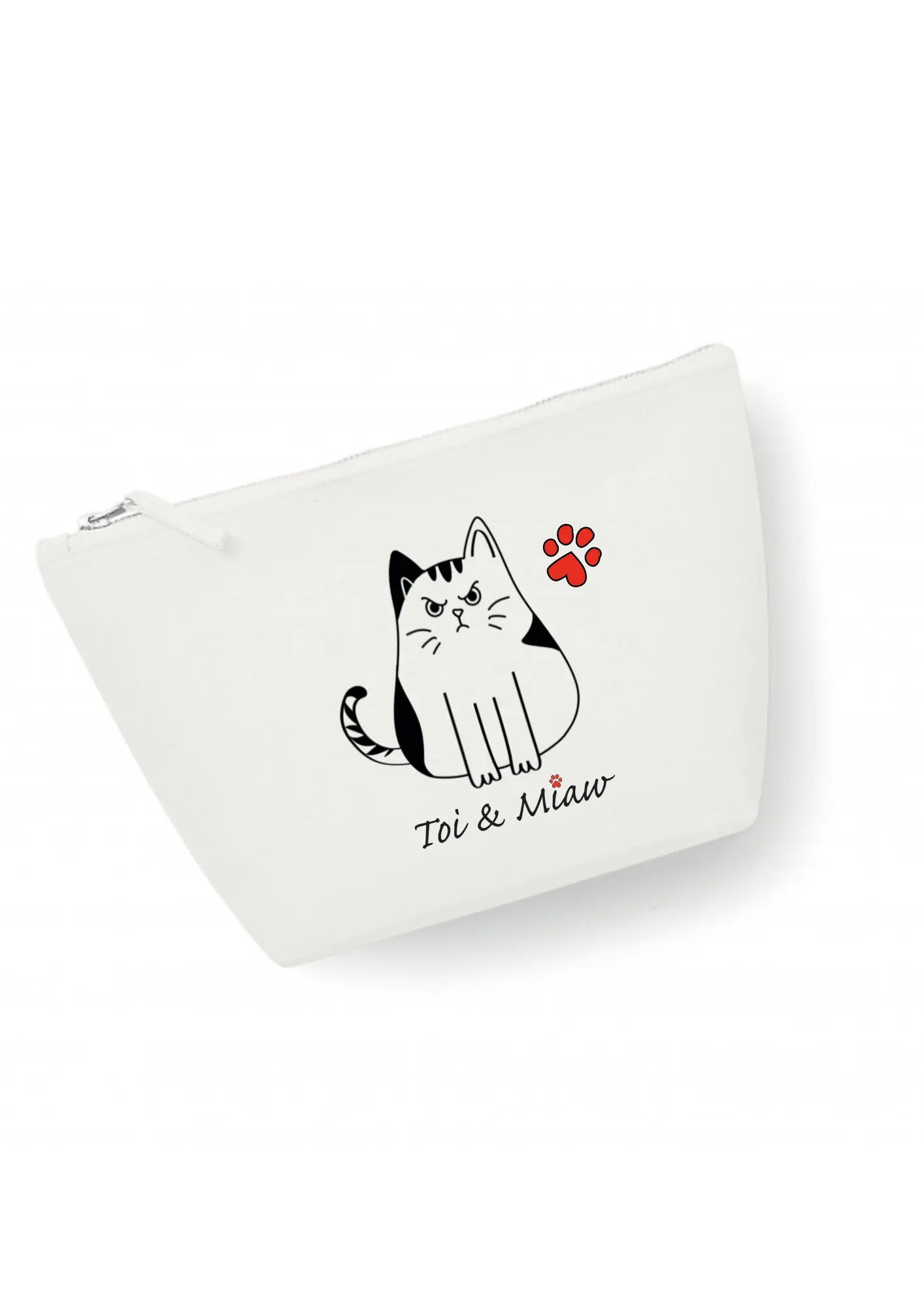 Petite pochette "Spykecolere" Toi & Miaw