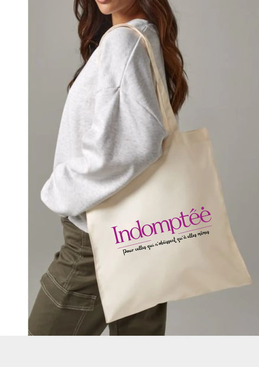 Tote bag "Indomptée" Indomptée